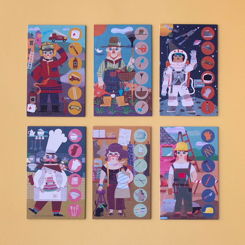 Juego de bingo ilustrado